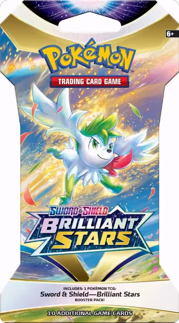 Brilliant Stars Sleeved Booster Pack, Brilliant Stars — Pokémon sealed product price