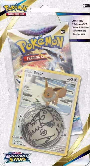 Brilliant Stars Single Pack Blister [Eevee], Brilliant Stars — Pokémon sealed product price