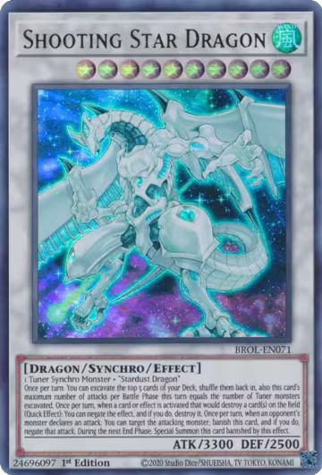 Shooting Star Dragon (BROL-EN071), Brothers of Legend — Yu-Gi-Oh! card price