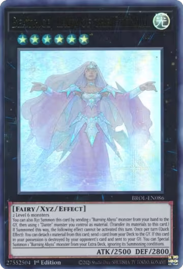 Beatrice, Lady of the Eternal (BROL-EN086), Brothers of Legend — Yu-Gi-Oh! card price