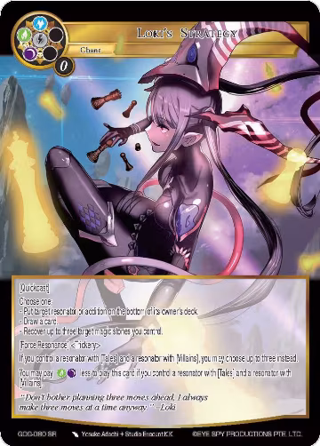 Loki's Strategy (GOG-080), Game of Gods — Force of Will card price