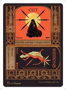 Cut // Ribbons (Foil Etched) (Gold) (367), Secret Lair Drop Series — Magic card price