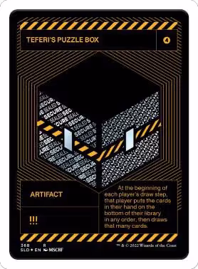 Teferi's Puzzle Box (Silver Laminate) (368), Secret Lair Drop Series — Magic card price