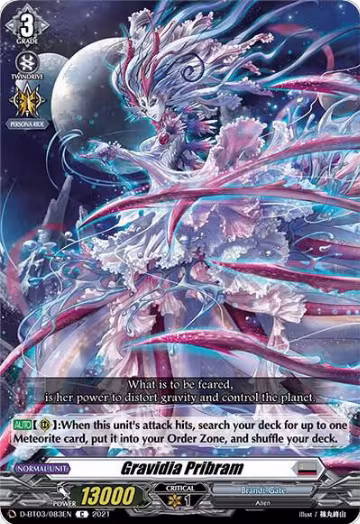 Gravidia Pribram (D-BT03/083EN), D-BT03: Advance of Intertwined Stars — Vanguard card price