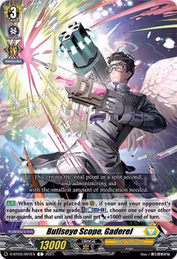 Bullseye Scope, Gaderel (D-BT03/097EN), D-BT03: Advance of Intertwined Stars — Vanguard card price