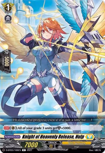 Knight of Heavenly Release, Hulp (D-BT03/106EN), D-BT03: Advance of Intertwined Stars — Vanguard card price
