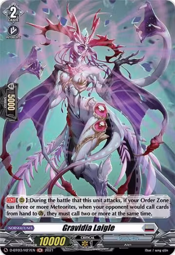 Gravidia Laigle (Holo) (D-BT03/H27EN), D-BT03: Advance of Intertwined Stars — Vanguard card price