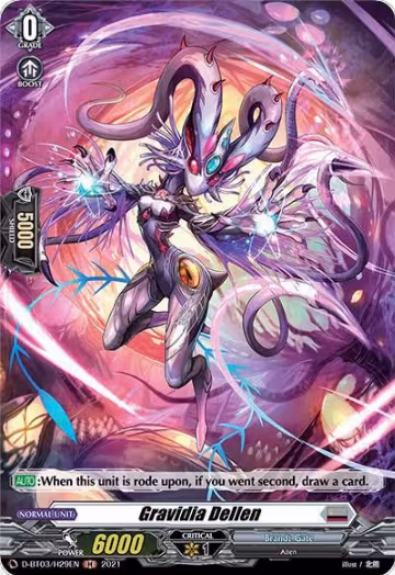 Gravidia Dellen (Holo) (D-BT03/H29EN), D-BT03: Advance of Intertwined Stars — Vanguard card price