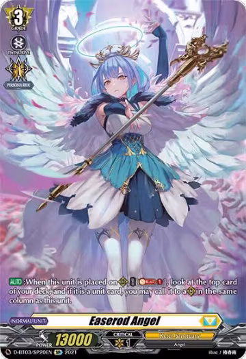 Easerod Angel (SP) (D-BT03/SP20EN), D-BT03: Advance of Intertwined Stars — Vanguard card price