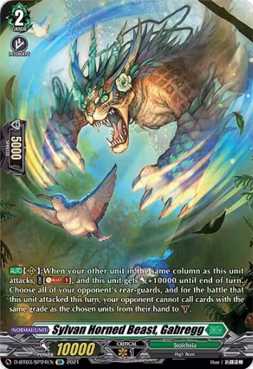 Sylvan Horned Beast, Gabregg (SP) (D-BT03/SP24EN), D-BT03: Advance of Intertwined Stars — Vanguard card price