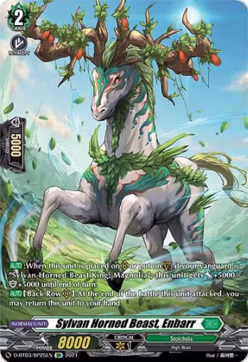 Sylvan Horned Beast, Enbarr (SP) (D-BT03/SP25EN), D-BT03: Advance of Intertwined Stars — Vanguard card price