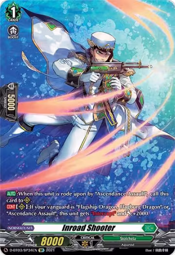 Inroad Shooter (SP) (D-BT03/SP34EN), D-BT03: Advance of Intertwined Stars — Vanguard card price