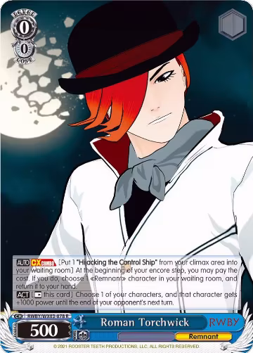 Roman Torchwick (RWBY/WX03-078 R), RWBY — Weiß Schwarz card price
