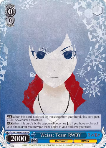 Weiss: Team RWBY (RWBY/WX03-103 PR), RWBY — Weiß Schwarz card price