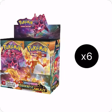 Darkness Ablaze Booster Box Case, Darkness Ablaze — Pokémon sealed product price