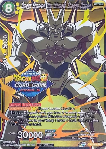 Omega Shenron, the Ultimate Shadow Dragon (2021 Tournament Pack Vault Set) (P-284), Promotion Cards — DB Super card price