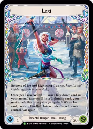 Lexi - HER046 (HER046), Flesh and Blood: Promo Cards — Flesh & Blood card price