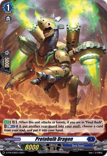Protobulb Dragon (D-PR/030EN), D Promo Cards — Vanguard card price