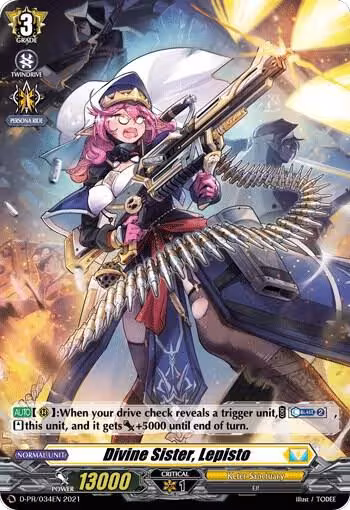 Divine Sister, Lepisto (D-PR/034EN), D Promo Cards — Vanguard card price