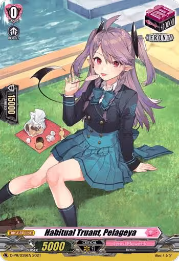 Habitual Truant, Pelageya (D-PR/039EN), D Promo Cards — Vanguard card price