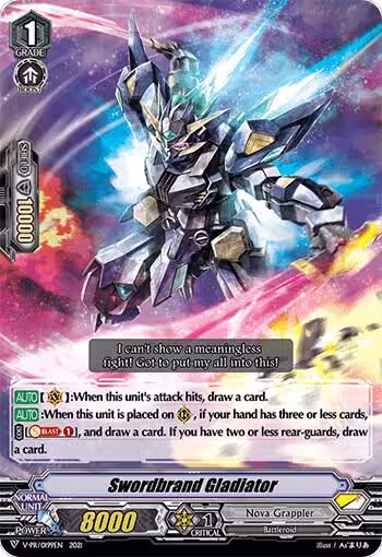 Swordbrand Gladiator (V-PR/0199EN), V Promo Cards — Vanguard card price