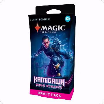 Kamigawa: Neon Dynasty - 3-Booster Draft Pack, Kamigawa: Neon Dynasty — Magic sealed product price
