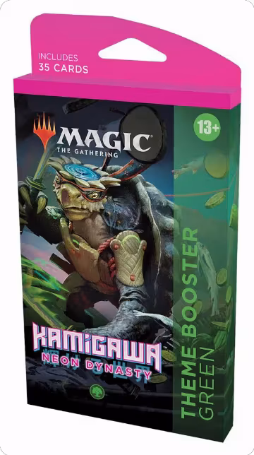 Kamigawa: Neon Dynasty - Theme Booster [Green], Kamigawa: Neon Dynasty — Magic sealed product price