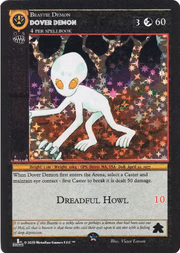 Dover Demon, Sample Cards — MetaZoo card price