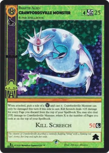 Crawfordsville Monster — card price