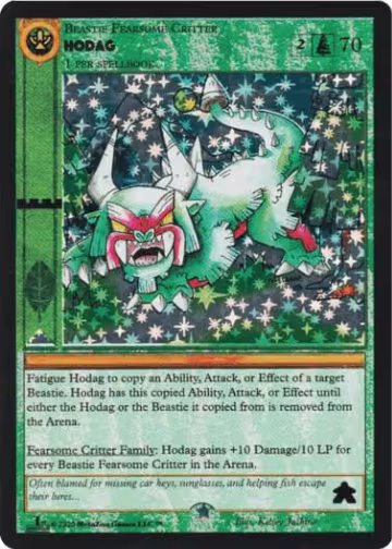Hodag, Sample Cards — MetaZoo card price