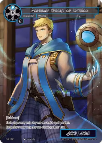 Academy Guard of Lykeion (RL2112), Promo Cards — Force of Will card price