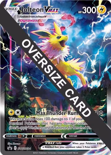 Jolteon VMAX - SWSH184 (SWSH184), Jumbo Cards — Pokémon card price