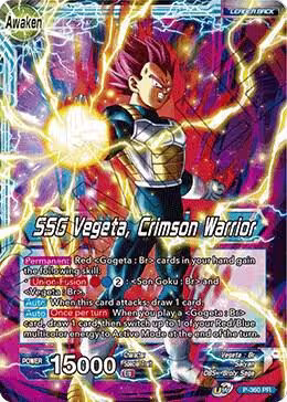 Vegeta // SSG Vegeta, Crimson Warrior (P-360 PR), Promotion Cards — DB Super card price