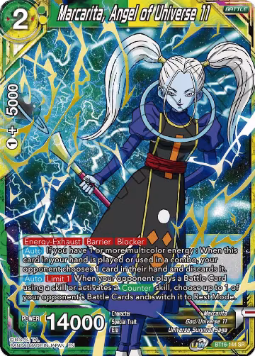 Marcarita, Angel of Universe 11 (BT16-144), Realm of the Gods — DB Super card price