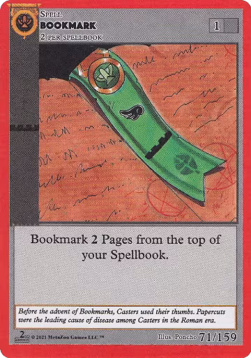 Bookmark (71), Cryptid Nation: Second Edition — MetaZoo card price