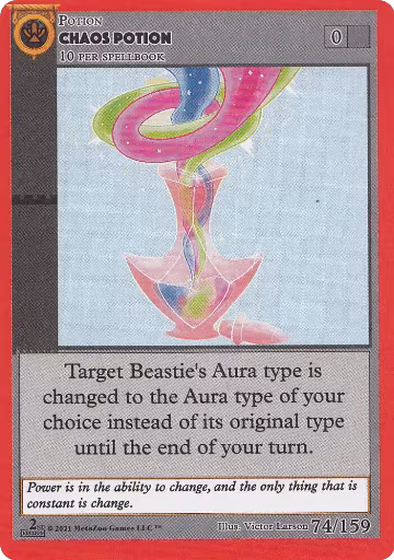 Chaos Potion (74), Cryptid Nation: Second Edition — MetaZoo card price