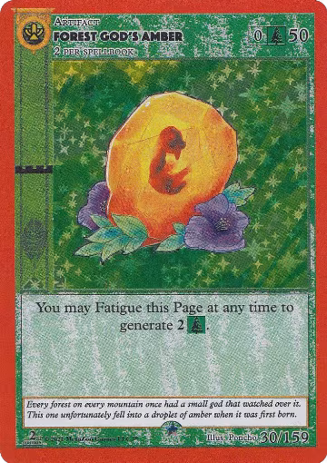 Forest God's Amber (30), Cryptid Nation: Second Edition — MetaZoo card price