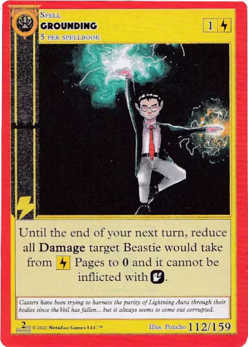 Grounding (112), Cryptid Nation: Second Edition — MetaZoo card price