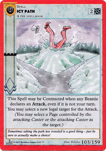 Icy Path (103), Cryptid Nation: Second Edition — MetaZoo card price