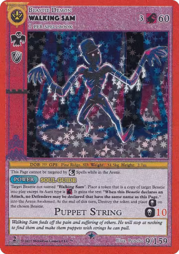 Walking Sam (9), Cryptid Nation: Second Edition — MetaZoo card price