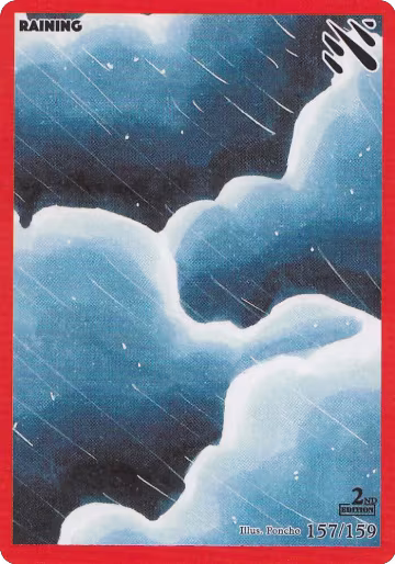 Raining (157), Cryptid Nation: Second Edition — MetaZoo card price