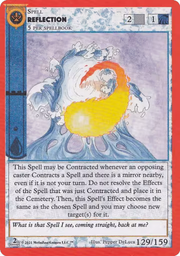 Reflection (129), Cryptid Nation: Second Edition — MetaZoo card price