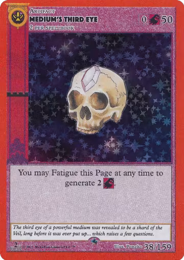 Medium's Third Eye (38), Cryptid Nation: Second Edition — MetaZoo card price