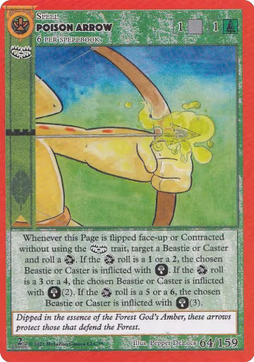 Poison Arrow (64), Cryptid Nation: Second Edition — MetaZoo card price