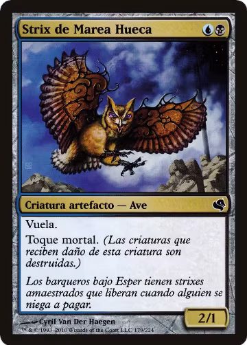 Tidehollow Strix (Spanish) - "Strix de Marea Hueca" (179) — card price