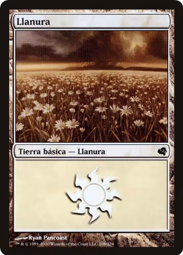 Plains (Spanish) - "Llanura" (208) (208), Magic Encyclopedia 2011 (Salvat) — Magic card price