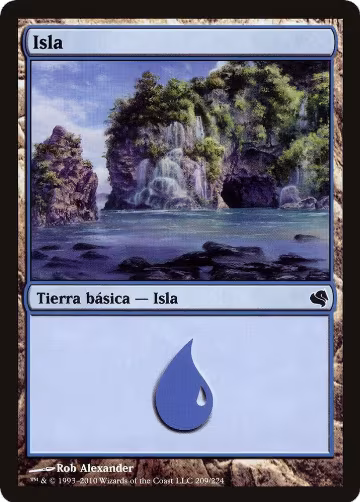 Island (Spanish) - "Isla" (209) (209), Magic Encyclopedia 2011 (Salvat) — Magic card price