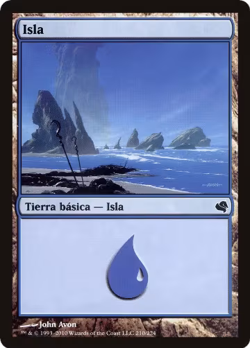 Island (Spanish) - "Isla" (210) (210), Magic Encyclopedia 2011 (Salvat) — Magic card price