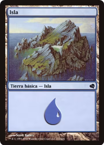 Island (Spanish) - "Isla" (211) (211), Magic Encyclopedia 2011 (Salvat) — Magic card price