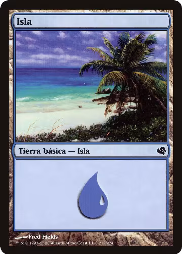 Island (Spanish) - "Isla" (212) (212), Magic Encyclopedia 2011 (Salvat) — Magic card price